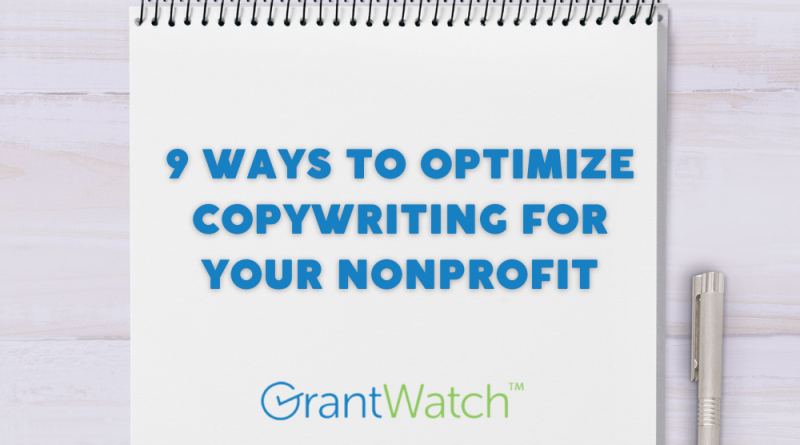9 Ways to Optimize Copywriting for Your Nonprofit