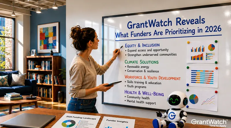 GrantWatch Reveals What Funders Are Prioritizing in 2026